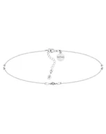 Naszyjniki - Srebrny Choker Z Bezbarwnymi Kryształami Swarovski® Crystal - miniaturka - grafika 1