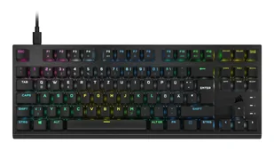 Corsair K60 PRO klawiatura Gaming USB QWERTZ Niemiecki Czarny CH-911D01A-DE - Klawiatury - miniaturka - grafika 1
