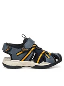 Buty dla chłopców - Geox Sandały Jr Borealis J450RB 014ME C0659 M Granatowy - miniaturka - grafika 1
