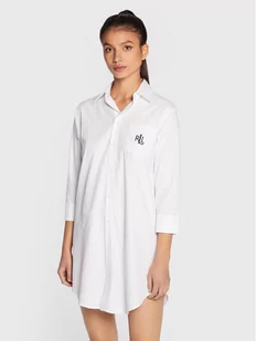 Lauren Ralph Lauren Koszula nocna I8131326 Biały Regular Fit - Piżamy damskie - miniaturka - grafika 1