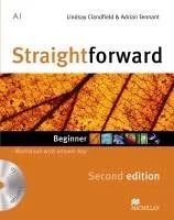 Clandfield Lindsay, Tennant Adrian Straightforward beginner workbook with answer key + cd - mamy na stanie, wyślemy natychmiast