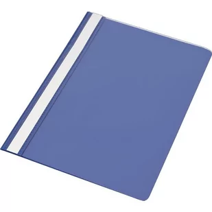 SKOROSZYT A4 PVC (1 sztuka), GRANATOWY - Teczki i skoroszyty - miniaturka - grafika 1