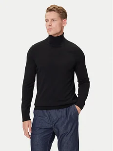 Marc O'Polo Denim Golf 5000007221 Czarny Regular Fit - Swetry męskie - miniaturka - grafika 1