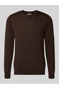 Sweter z dzianiny z okrągłym dekoltem model Bruton - Blend - Swetry męskie - miniaturka - grafika 1