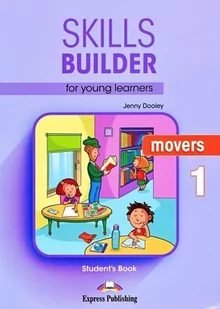 Dooley Jenny Skills Builder Movers 1 Student&#039;s Book - dostępny od ręki, natychmiastowa wysyłka - Książki do nauki języka angielskiego - miniaturka - grafika 1