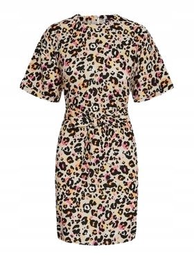 PIECES ARLEM DAMSKA SUKIENKA BEŻOWE CASUAL S XQA