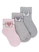 Skarpetki dla dzieci - Skarpetki dziewczęce skarpety dziecięce bawełniane długie 3PAK 31-34 MYWAY - inna (Inny) - miniaturka - grafika 1