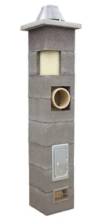 Zestaw kominowy FI 200 MM 6 mb Kom-Dym - Cegły, pustaki, bloki - miniaturka - grafika 1