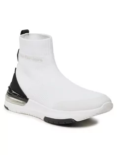 Sneakersy męskie - Calvin Klein Jeans Sneakersy Sporty RunComfair High/Low Freq YM0YM00631 Biały - grafika 1