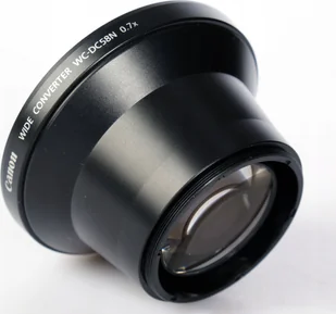 Canon Wide converter WC-DC58N f PS G3, 24.5 mm - Konwertery fotograficzne - miniaturka - grafika 1
