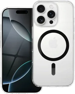 Drop Glue Colorful Ring Mag Cover kompatybilny z MagSafe pasuje do IPHONE 13 czarny - Etui i futerały do telefonów - miniaturka - grafika 1