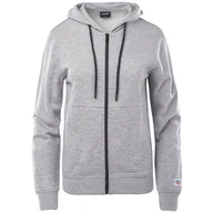Bluzy sportowe damskie - Bluza damska Hi-Tec Lady Sabarin Rozmiar: M / Kolor: szary - miniaturka - grafika 1
