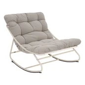 Fotele i krzesła ogrodowe - FOTEL BUJANY OGRODOWY CLOUD Z PODUSZKAMI - miniaturka - grafika 1