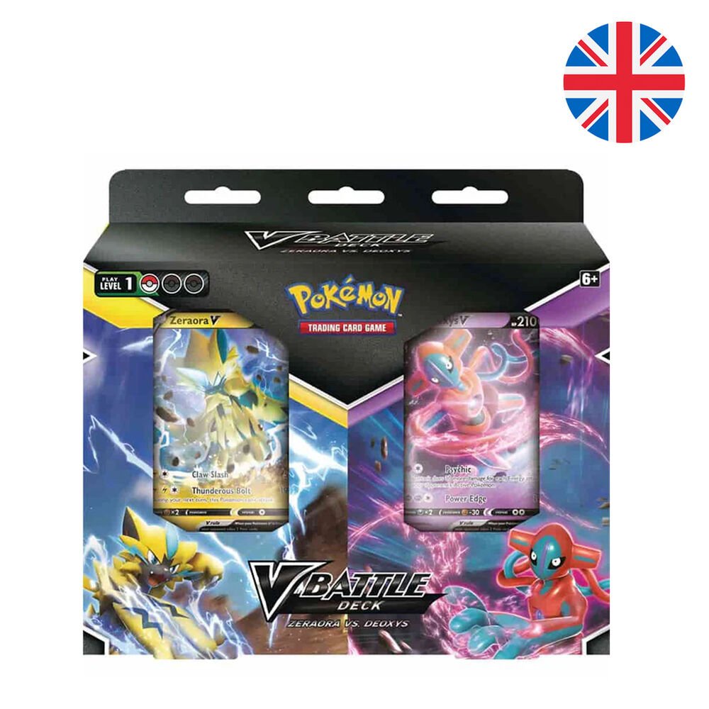 Pokemon Karty - Deoxys vs Zeraora V Battle Deck - Angielski Zestaw do Gry