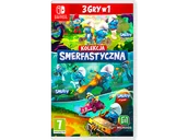 Gry Nintendo Switch - Nintendo Switch PLAION Smerfy - Smerfastyczna Kolekcja 3w1 - miniaturka - grafika 1