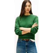 Swetry damskie - Tommy Hilfiger Sweter | Regular Fit - miniaturka - grafika 1