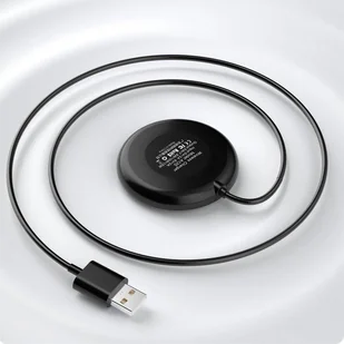 Dudao ładowarka bezprzewodowa Qi 15 W z przyssawką czarny (A12s black) - Ładowarki do telefonów - miniaturka - grafika 4