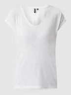 Koszulki i topy damskie - T-shirt z dodatkiem streczu model ‘Billo’ - miniaturka - grafika 1