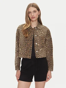 ONLY Kurtka jeansowa Naomi 15347129 Brązowy Regular Fit - Kurtki damskie - miniaturka - grafika 1