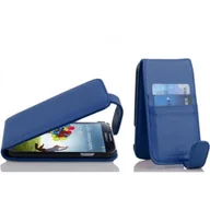 Etui i futerały do telefonów - Cadorabo Etui na Samsung Galaxy S4 Etui w kolorze niebieskim Etui z klapką na telefon Pokrowiec ze skóry syntetycznej - miniaturka - grafika 1