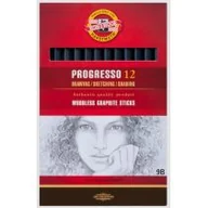 Przybory szkolne - Koh-I-Noor Olówek Progresso 9B (12szt) - miniaturka - grafika 1