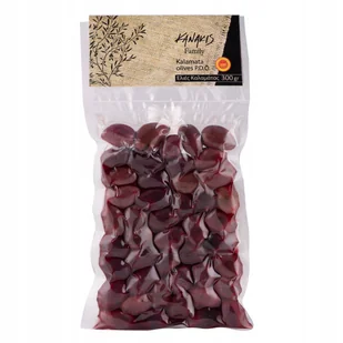 GRECKIE Oliwki Kalamata Kalamon #1 Na Świecie Duże Mięsiste 300g - P.D.O - Pasztet i przetwory mięsne - miniaturka - grafika 1