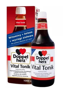 Queisser Pharma Doppelherz Vital Tonik 1000 ml - Serce i układ krążenia - miniaturka - grafika 1