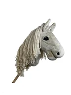 Maskotki i pluszaki - Hobby Horse A4 z odkręcanym kijem. Andalusa z bardzo długą grzywą. - miniaturka - grafika 1