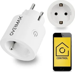 Inteligentne Gniazdko Overmax Wifi 16A 4000W - Systemy inteligentnych domów - miniaturka - grafika 1
