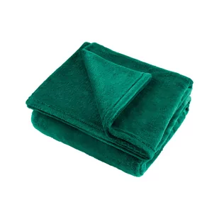 Teesa Koc polarowy 200x220 cm TEESA zielony 2 - Koce - miniaturka - grafika 1