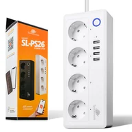 Listwy zasilające - Listwa Zasilająca Bezprzewodowa Usb Wifi 4GNIAZDKA - miniaturka - grafika 1