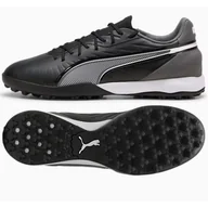 Piłka nożna - Buty piłkarskie Puma King Match Tt 107879-01 czarne - miniaturka - grafika 1