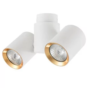 Light Prestige Boston 2 biały z złotym ringiem LP-741/2W WH/GD - Lampy ścienne - miniaturka - grafika 2