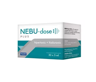 Solinea Nebu-dose plus x 30 amp.a 5 ml - Płyny do płukania jamy ustnej - miniaturka - grafika 1