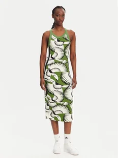 adidas Sukienka codzienna FARM Premium JD6314 Zielony Slim Fit - Sukienki - miniaturka - grafika 1