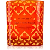 Świece - Vila Hermanos 70ths Year Spicy & Floral Bouquet świeczka zapachowa 200 g - miniaturka - grafika 1