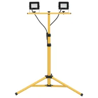 Lampy pozostałe - vidaXL Reflektor LED ze stojakiem 2x20 W zimne białe światło 149659 - miniaturka - grafika 1