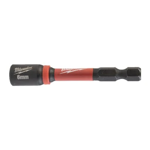 Milwaukee magnetyczna nasadka udarowa 6 mm x 65 mm 6-kątna Shockwave 4932492435 - Klucze i nasadki - miniaturka - grafika 1