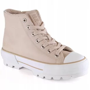 TRAMPKI BIG STAR DAMSKIE MM274038 BEŻOWE OCIEPLANE R39 - Moda i Uroda OUTLET - miniaturka - grafika 1