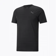 Koszulki męskie - T-shirt Męski Okrągły Dekolt Puma Rozmiar M - miniaturka - grafika 1