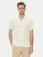 Koszule męskie - Guess Koszula M5GH67 WH340 Écru Regular Fit - miniaturka - grafika 1