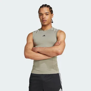Koszulka TECHFIT Compression Training Sleeveless - Kimona, stroje i obuwie - miniaturka - grafika 1