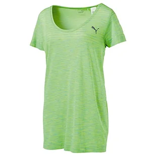 Puma Damska koszulka evoKNIT w t-shircie, bezpieczeństwo żółto-tęczowy kolor, duża - Koszulki i topy damskie - miniaturka - grafika 1