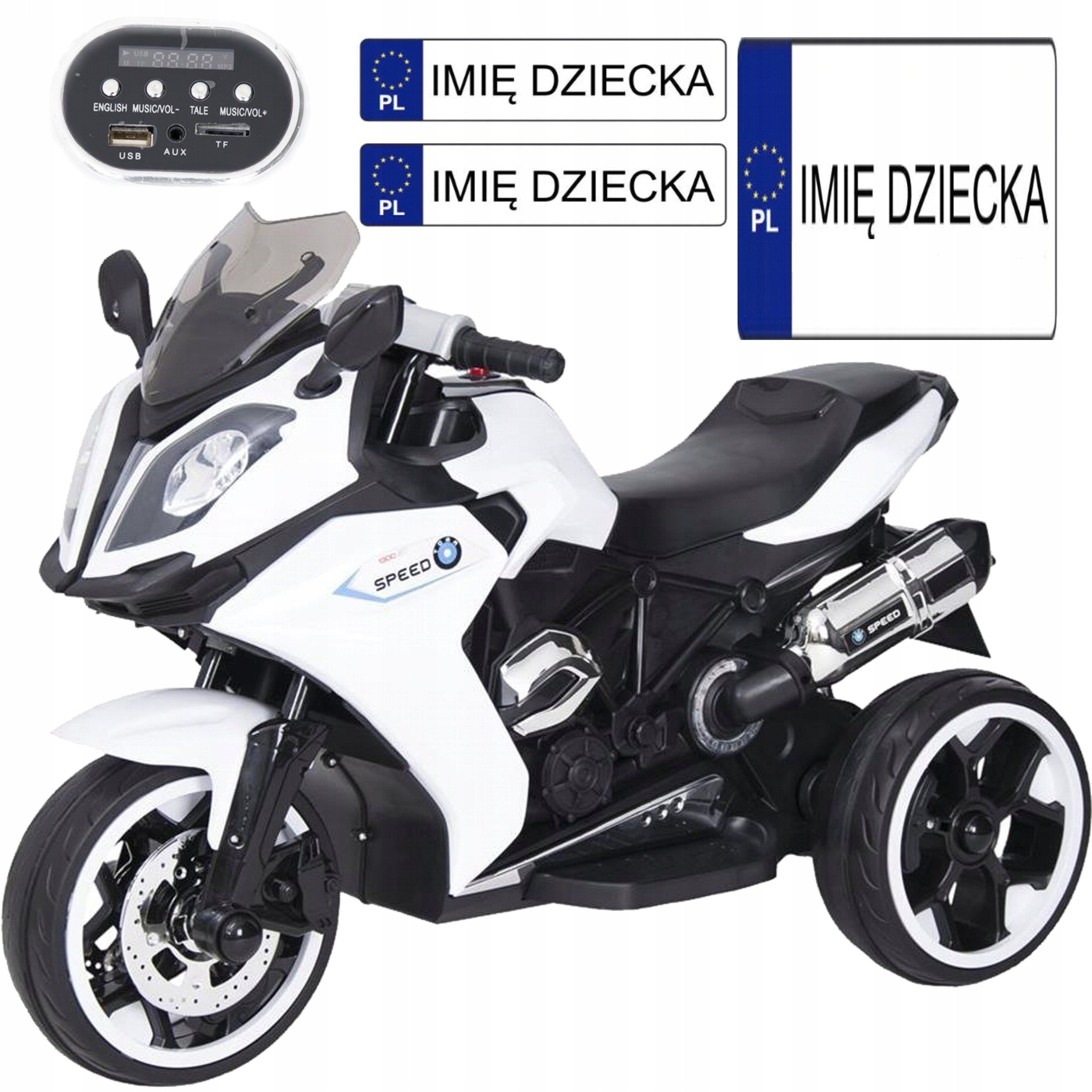 MOTOR NA AKUMULATOR - 01300ST - 6V  - BIAY