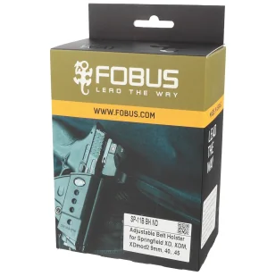 Kabura Fobus, Uchwyt na pas, Springfield XD, XDM, 9mm, 40, .45 (nie pasuje do 10mm) (SP-11B BH ND) - Kabury i pokrowce - miniaturka - grafika 5