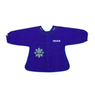 Śliniaki i fartuszki - Baby Gadgets Baby Policeman (PL) - Śliniak z rękawami GAD02299 - miniaturka - grafika 1