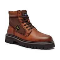 Buty trekkingowe męskie - BLAUER Skórzane trapery BUXTON03 - miniaturka - grafika 1
