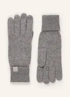 Rękawiczki - Calvin Klein Rękawiczki Z Kaszmiru grau - miniaturka - grafika 1