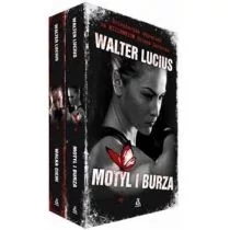 Amber Pakiet: Motyl i burza / Walka cieni Walter Lucius - Thrillery - miniaturka - grafika 1