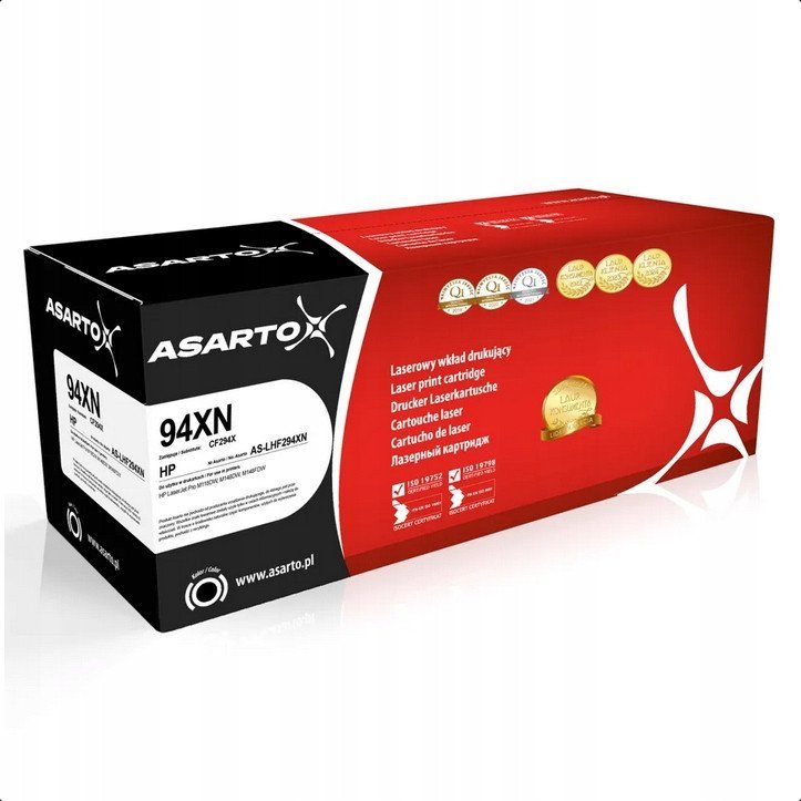 Toner Asarto do HP CF294X 94XN 2800 str. black